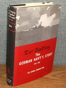 DER SEEKRIEG The German Navy's Story 1939-1945 Friedrich Ruge NAVAL INSTITUTE - Picture 1 of 7