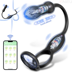 Cockring Prostata Stimulation Vibrator Penisring Sex Spielzeug für Paare Männer - Bild 1 von 8