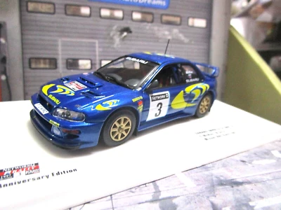 SUBARU Impreza WRC Rallye RAC GB 1997 #3 McRae Winner World Champion  IXO 1:43 - Bild 1 von 4