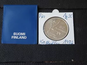 Münzen Europa Finnland 50 Markkaa 1982 Silber - Bild 1 von 2