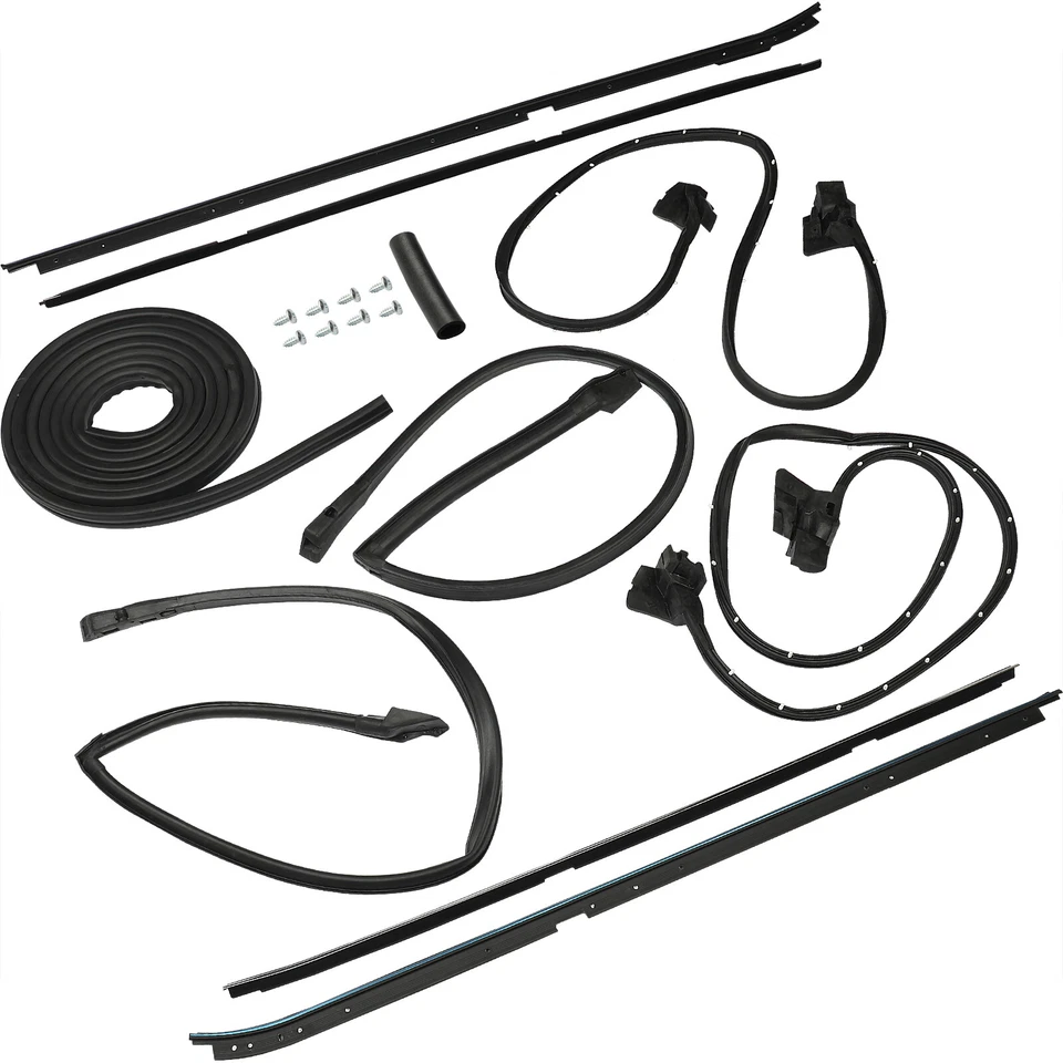 9pc Roof Rail Window Door Trunk Weatherstrip Seal for Buick Regal Olds Cutlass Foto 1 de 4