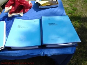 MERCEDES BENZ 126 SERVICE MANUAL BODY CHASSIS VOL I & 2 - Bild 1 von 3