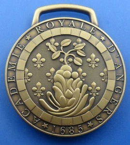 MEDALLA FRANCIA Bronce, Académie Royale d'Angers de BALME 157,0 gr- 64,0 mm - Imagen 1 de 6
