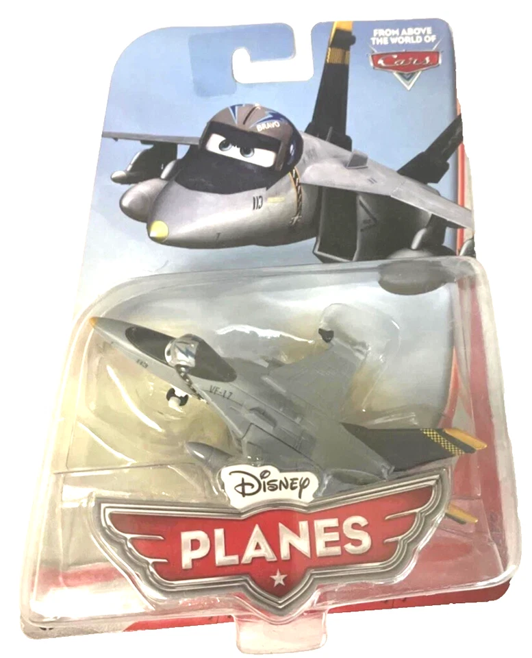Disney Pixar Aviones Bravo Navy Jet Fighter PAQUETE DESGASTE ¡ENVÍO GRATUITO! Foto 1 de 1