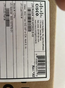 NEW Cisco AIR-AP2802I-B-K9 Access Point Aironet 2802i 802.11ac 5.2 Gbps - Picture 1 of 2