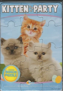 Kitten Party W/Puzzle (DVD 2010) - Picture 1 of 2