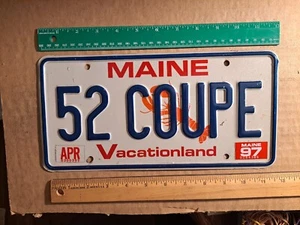 Kennzeichen, Maine, Lobster, 52 Coupe, 1952 Coupe (wie Cadillac Coupe Deville - Bild 1 von 1