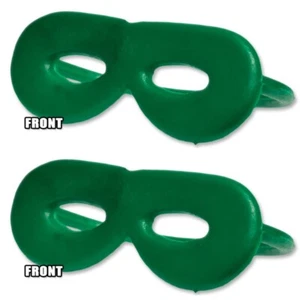 Set of 2 Green Rubber Masks for 8 inch action figures - Picture 1 of 1