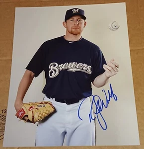 RANDY WOLF Milwaukee Brewers SIGNED AUTOGRAPHED 8x10 Photo COA BASEBALL MLB - Picture 1 of 1