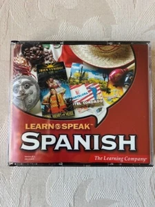 Learn to Speak Spanish Version 8.1 by The Learning Company 4 CD-ROM Set Windows - Picture 1 of 5