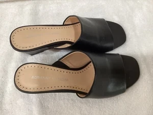 Womens Shoes Adrienne Vittadini Slides Wedges Work Casual Size 6M - Picture 1 of 4