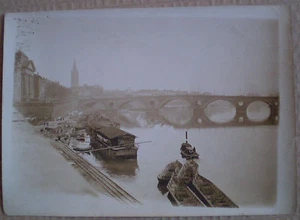 PHOTOGRAPHIE ANCIENNE : TOULOUSE, PONT-NEUF / M. ROL, Paris (vers 1910 ?) - Imagen 1 de 1