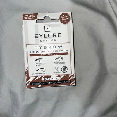 Eylure Dybrow Permanent Tint For Brows - Mid Brown - Image 1 of 2