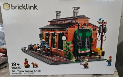 LEGO Bricklink Designer Set 910033 Old Train Engine Shed BRAND NEW NISB RARE - Image 1 of 3