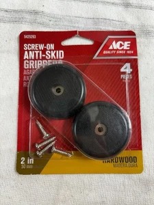 ACE Anti-Rutsch-Greifer zum Anschrauben SCHWARZ 2" 4-tlg. #5425293 - Bild 1 von 3