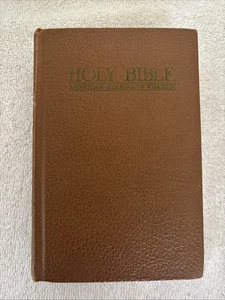 Holy Bible American Standard Version (ASV) 1901 1929 Watchtower/Nelson - Imagen 1 de 18