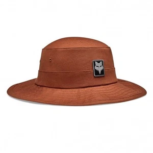 Fox Racing Sun Hat - Men's BASE OVER Sun Hat - Saddle Brown - Picture 1 of 5