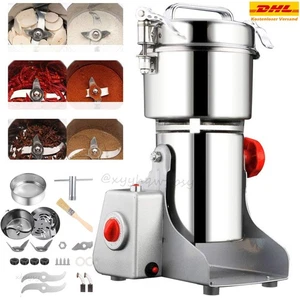 3500W Getreidemühlen Elektrisch Mühle 800g Kräutermühle Grinde für Nüsse/Gewürze - Bild 1 von 8
