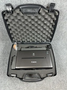 Canon Pixma iP110 Mobile Wireless Printer With Hard Shell Case/Print Tested Good - Picture 1 of 14