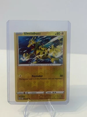Electabuzz 44/163 Reverse Holo Crimp Error/Miscut | Battle Styles | Pokemon Card - Image 1 of 4