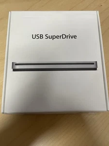 Apple USB SuperDrive A1379 with attached USB-A Connector External Optical Drive - Picture 1 of 5