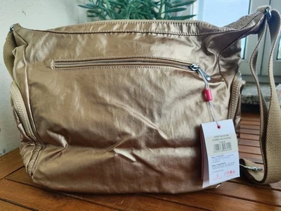 Kipling Umhängetasche Golden Roc – Neu mit Etikett Schultertasche mit Affe Gold - Bild 1 von 4