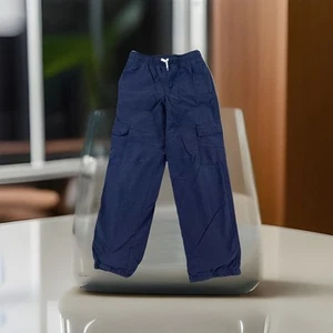 Gymboree Navy Blue Cargo Pull On Pants Boy’s Sz 10. - Picture 1 of 8