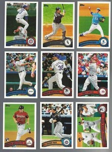 2011 TOPPS SERIES 1  #'s 1-249 ( STARS, ROOKIE RC'S ) WHO DO YOU NEED!!!