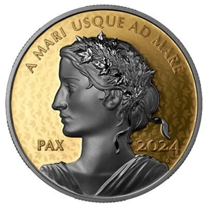 1 oz 200$ Kanada Goldmünze Peace Dollar 2024 PP mit Zertifikat und Box - Picture 1 of 4