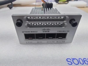 Cisco C3850-NM-2-10G 2x 10GB SFP/ 4x 1G SFP Network Expansion Module - Picture 1 of 3