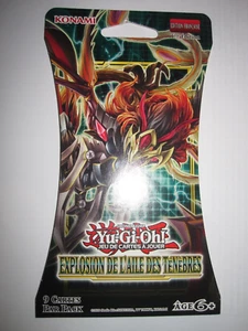 YU-GI-OH! BOOSTER EXPLOSION DE L'AILE DES TENEBRES SOUS BLISTER EDITION 1 NEUF - Foto 1 di 4