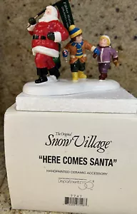 Dept 56 Snow Village Here Comes Santa “Fibber McGee’s Orlando” 1996 - Picture 1 of 2