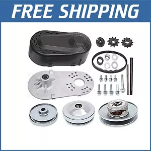Upgrade Your Mini Bike: 3/4" Torque Converter Kit with Clutch & Sprockets - Picture 1 of 2