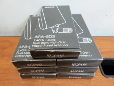 Alfa Network APA-M25 2.4GHz/5GHz Dual Band High Gain Indoor Panel Antenna - New - Image 1 of 4