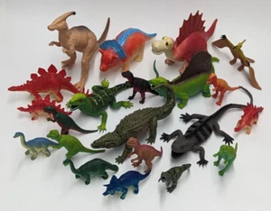Lote de 21 figuras de acción de dinosaurios de plástico juguetes Chinasaurios Diahrama - Imagen 1 de 5