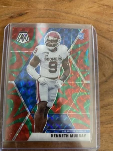 2020 Panini Mosaic Kenneth Murray Prizm Reactive Green Rookie RC #250 - Chargers - Bild 1 von 2