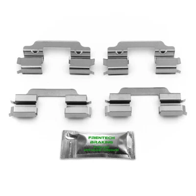 For Renault Clio MK3 (2006-2012) Front Brake Pad Fitting Kit Anti-Rattle Shims - Image 1 of 4