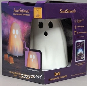 ScentSationals Halloween Boo Ghost Full Size Electric Wax Warmer NIB - Picture 1 of 2