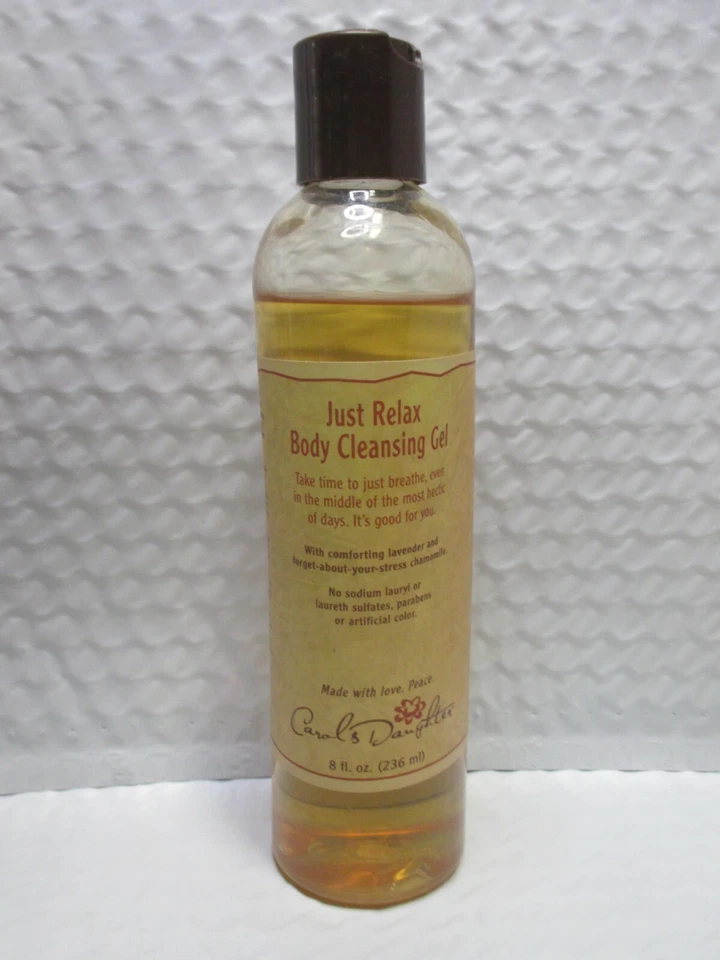 CAROLS HIJA JUST RELAX GEL LIMPIADOR CORPORAL 8 OZ NUEVO SIN CAJA LEER DETALLES Foto 1 de 1