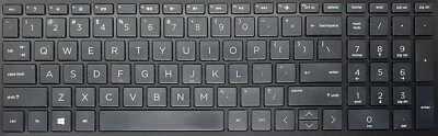 HP Pavilion 15-DA | 15-DB | 15-DR LAPTOP KEYBOARD REPLACEMENT KEYS KEYCAPS - Image 1 of 4