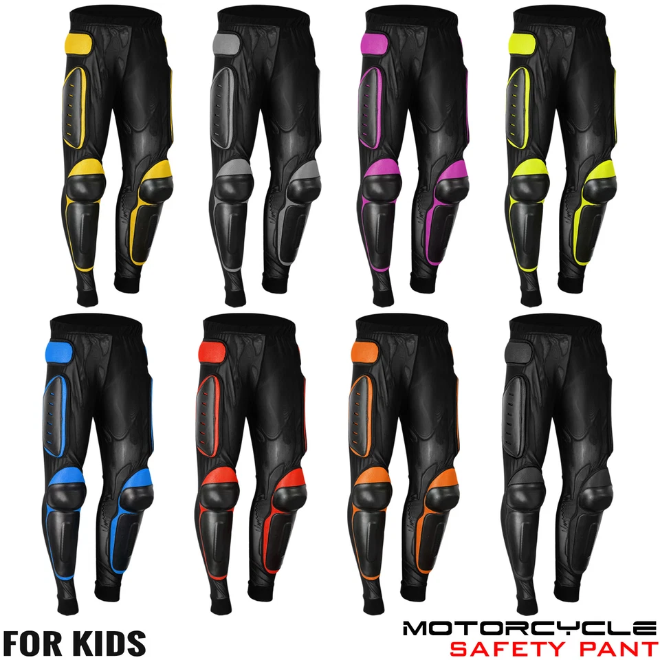 Kids Child Body Armour Motorcycle Trousers Snowbaords Skating Pant MX Protection - Image 1 of 1