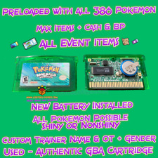 Pokemon Emerald | 386 Shiny Pokémon | Authentic Cartridge | Brand New Battery |