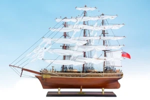 Seacraft Gallery Cutty Sark Ship 85cm Handmade Wooden Model Ship Boat Replica - Picture 1 of 11