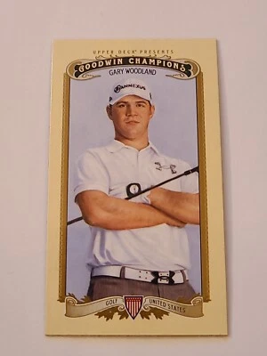 2012 Gary Woodland Upper Deck Goodwin Champions #2 Mini - Image 1 of 2