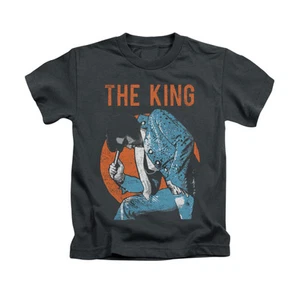 ELVIS PRESLEY MIC IN HAND Kids Toddler & Boy Graphic Tee Shirt 2T 3T 4T 4 5-6 7 - Picture 1 of 3