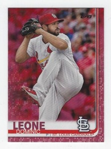 2019 Topps Series 2 #384 Dominic Leone Mother’s Day Pink Parallel 45/50 ~ Cards