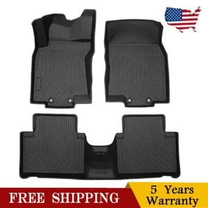 Floor Mats for 2014-2020 Nissan Rogue 1st & 2nd Row All Weather TPE Car Liners - Picture 1 of 17