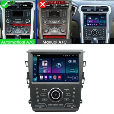 9'' Android 12 Car Stereo Radio GPS Navigation For Ford Mondeo / Fusion 2013-20 - image 1 of 4