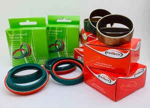 Yamaha YZ 250F SKF 48mm KYB Kayaba Dual Compound Oil Dust Seals & Bushes 2004-24 - Picture 1 of 4
