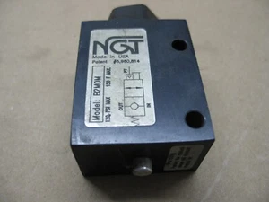NUOVA VALVOLA DI RITEGNO PILOTA BILANCIATA NGT B2MOM 1/8NPT X 1/8NPT 150PSI P9098 - Foto 1 di 5